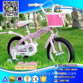 latest design butterly kids bike basket for girl